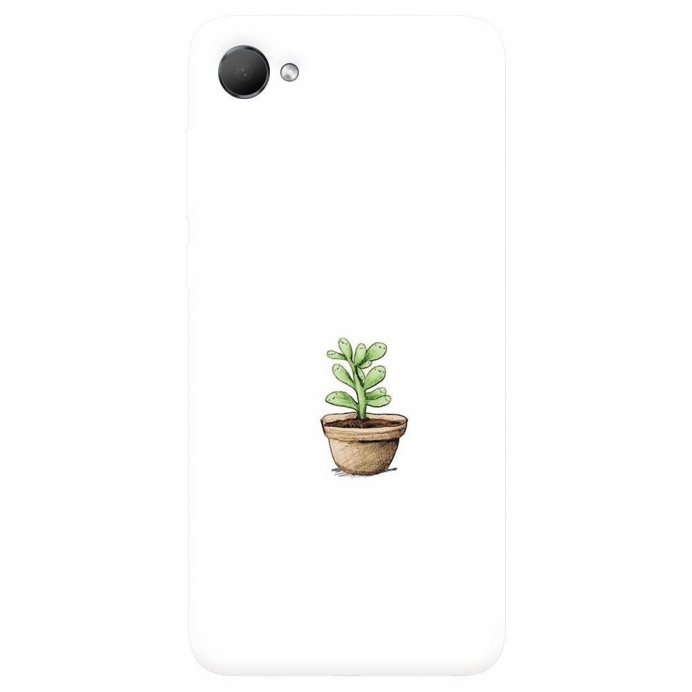 Husa silicon pentru Htc Desire 12, Cactus 101