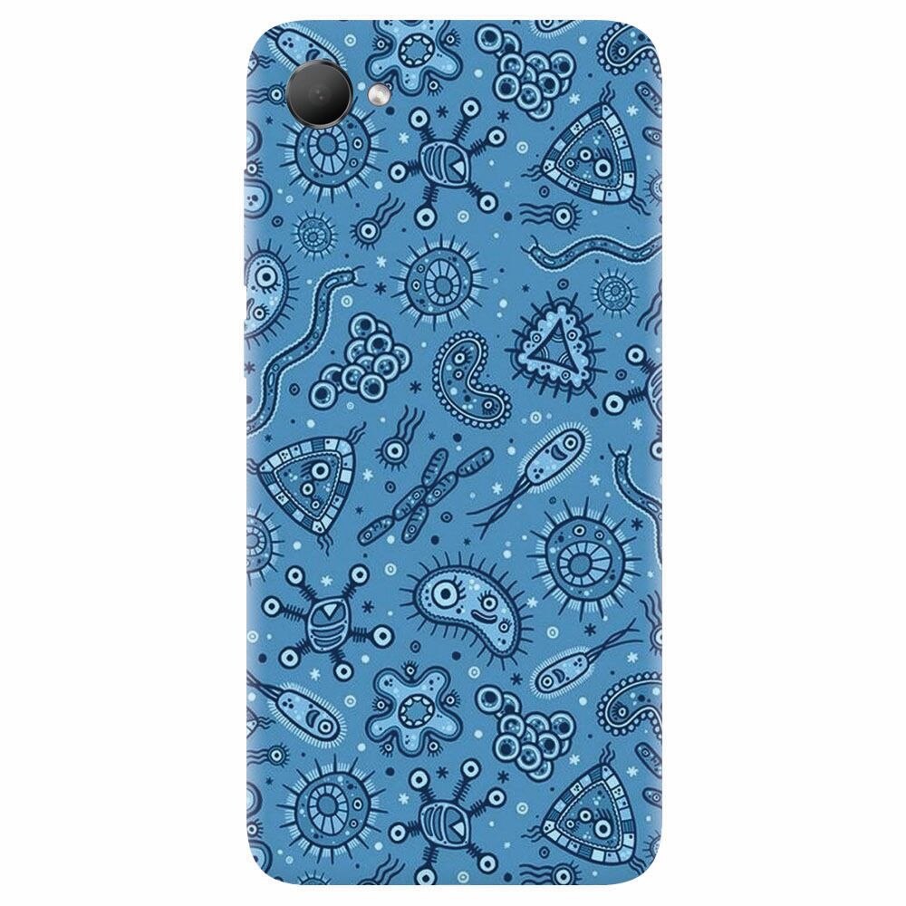 Husa silicon pentru Htc Desire 12, Bacteria