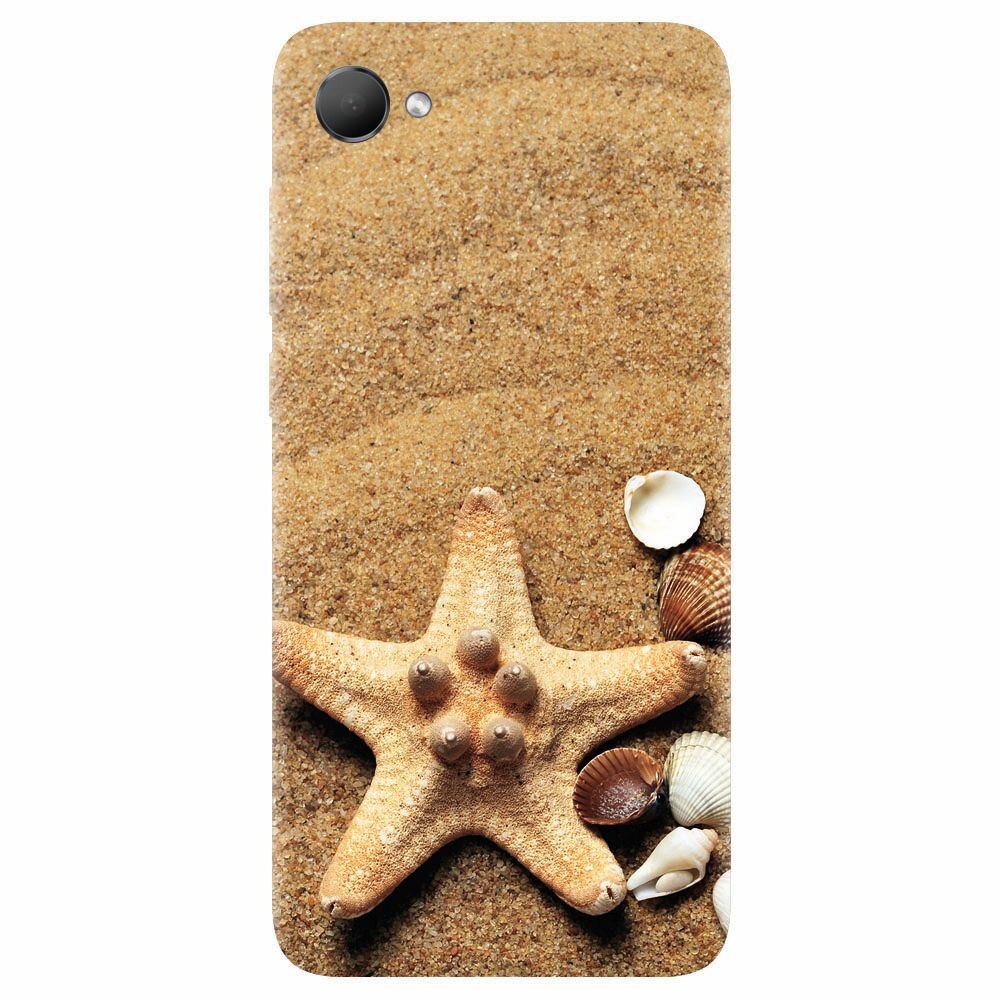 Husa silicon pentru Htc Desire 12, Sea Shells