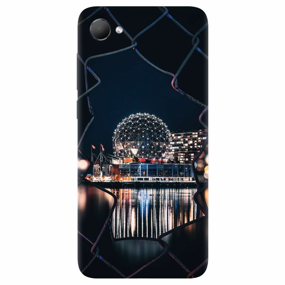 Husa silicon pentru Htc Desire 12, Abstract Architectural Design