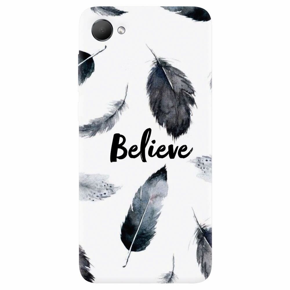 Husa silicon pentru Htc Desire 12, Believe