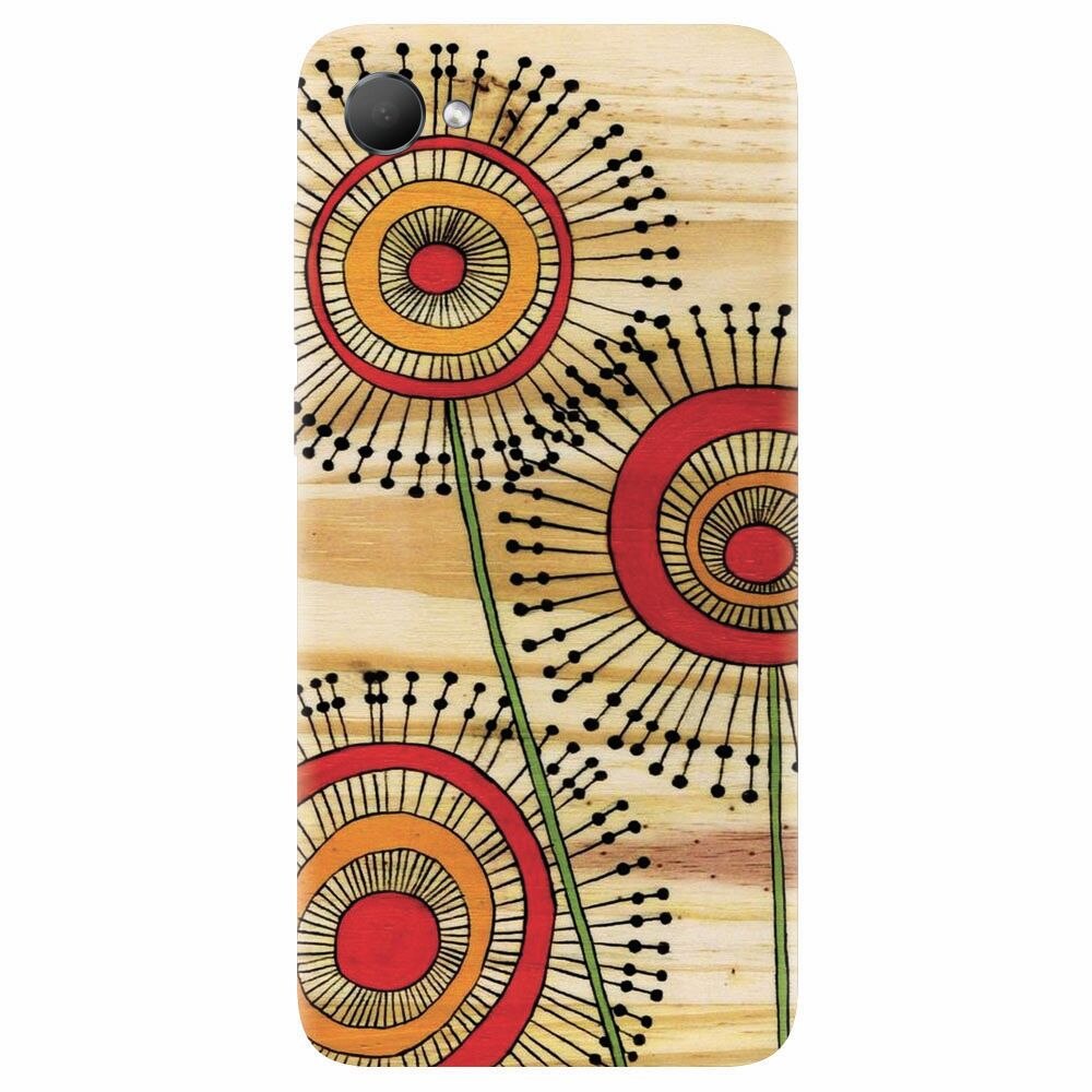 Husa silicon pentru Htc Desire 12, Dandelions