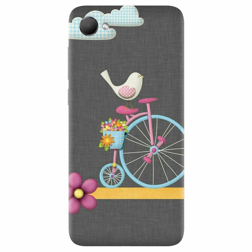 Husa silicon pentru Htc Desire 12, Bird