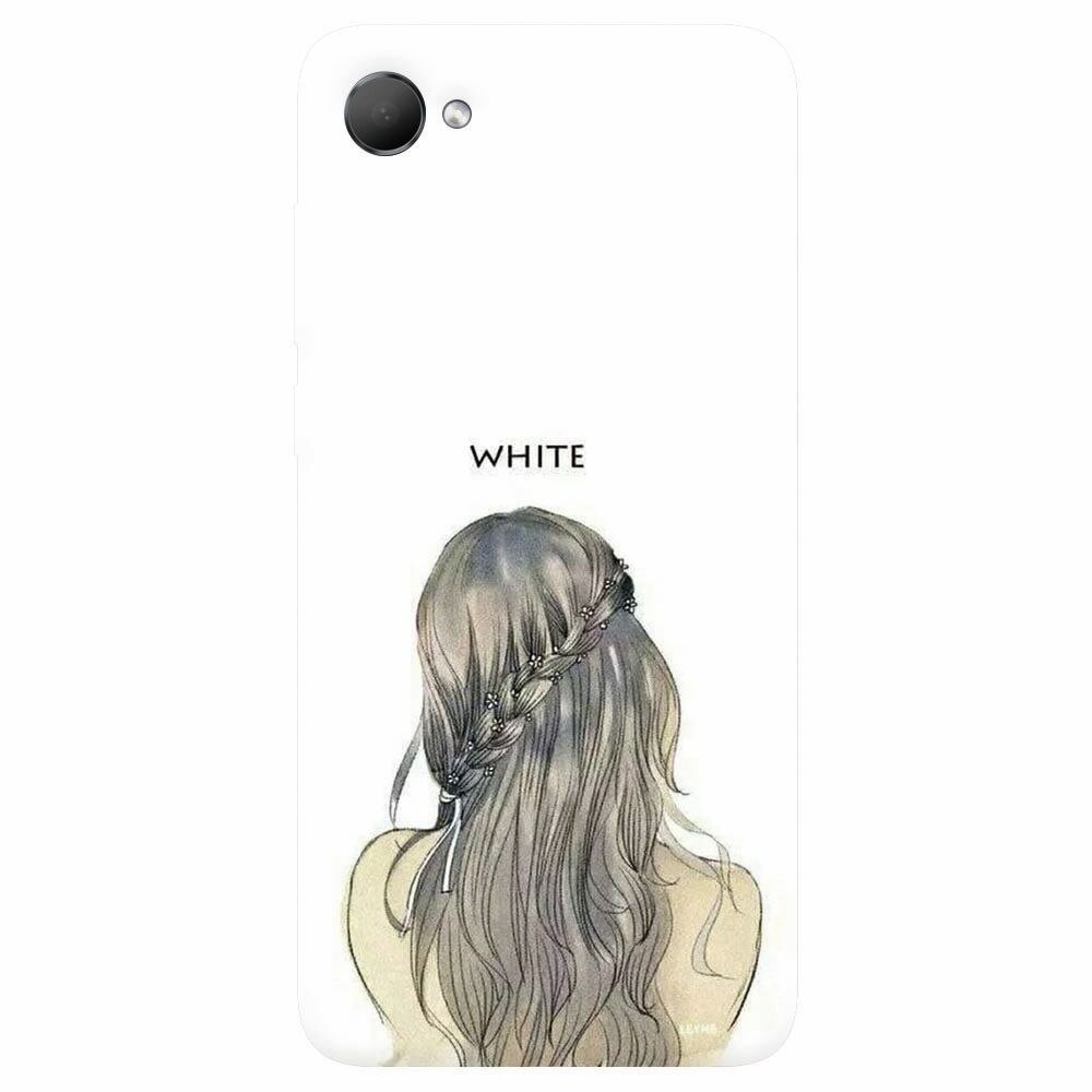 Husa silicon pentru Htc Desire 12, White