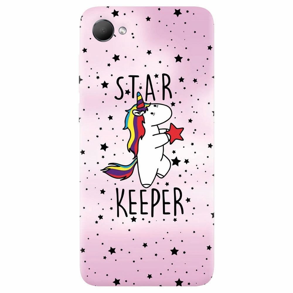 Husa silicon pentru Htc Desire 12, Unicorn Star Keeper