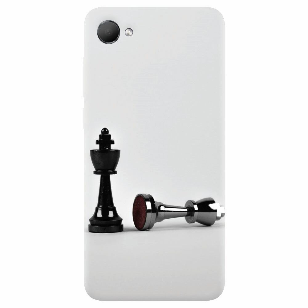 Husa silicon pentru Htc Desire 12, Chess