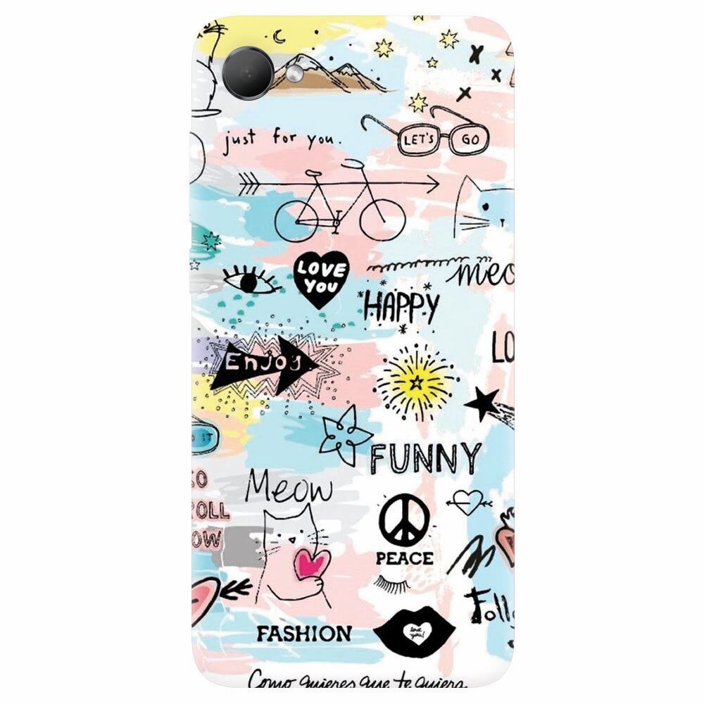 Husa silicon pentru Htc Desire 12, Enjoy