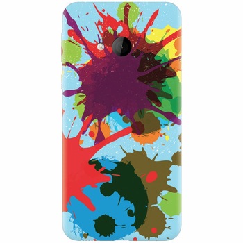 Husa silicon pentru Htc U play, Holi Splash Husa silicon pentru Htc U play, Holi Splash