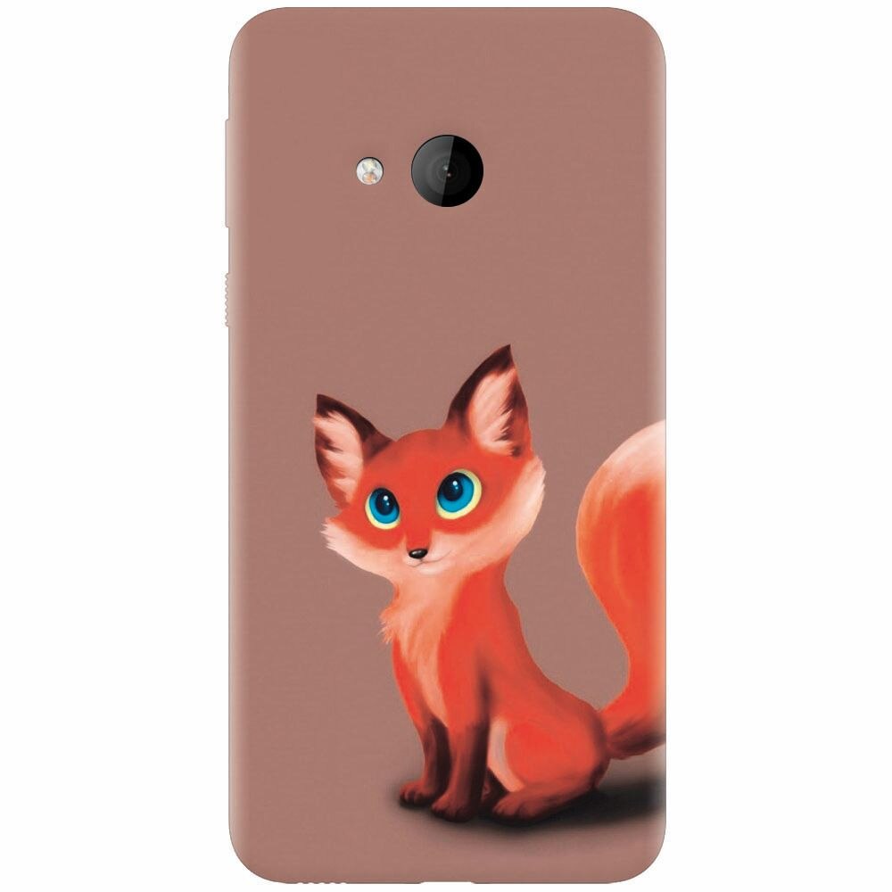 Husa silicon pentru Htc U play, Fox Cartoon Animal And