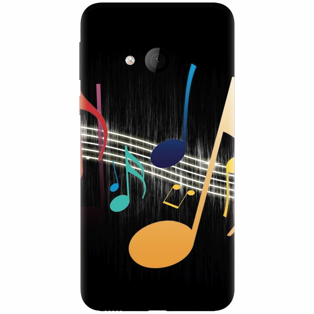Husa silicon pentru Htc U play, Colorful Music