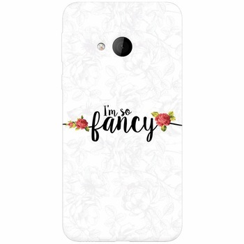 Husa silicon pentru Htc U play, Im So Fancy Floral Husa silicon pentru Htc U play, Im So Fancy Floral