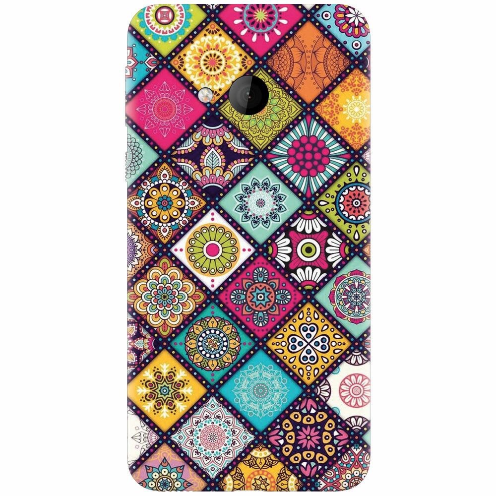 Husa silicon pentru Htc U play, Mandala Pattern