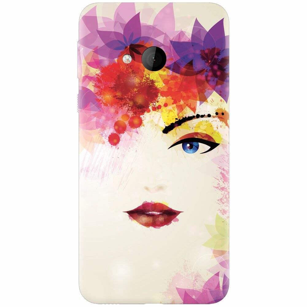 Husa silicon pentru Htc U play, Pretty Face