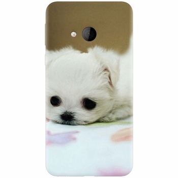 Husa silicon pentru Htc U play, Puppies 001 Husa silicon pentru Htc U play, Puppies 001