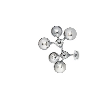 Aplica Nodi Cromo AP5,IDEAL LUX,metal,sticla fumurie Aplica Nodi Cromo AP5,IDEAL LUX,metal,sticla fumurie