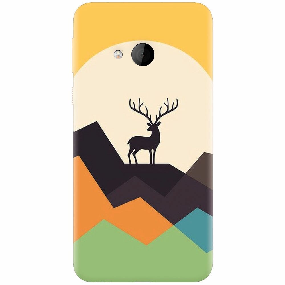 Husa silicon pentru Htc U play, Abstract Deer