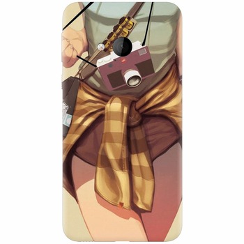 Husa silicon pentru Htc U play, Photograph Girl Husa silicon pentru Htc U play, Photograph Girl