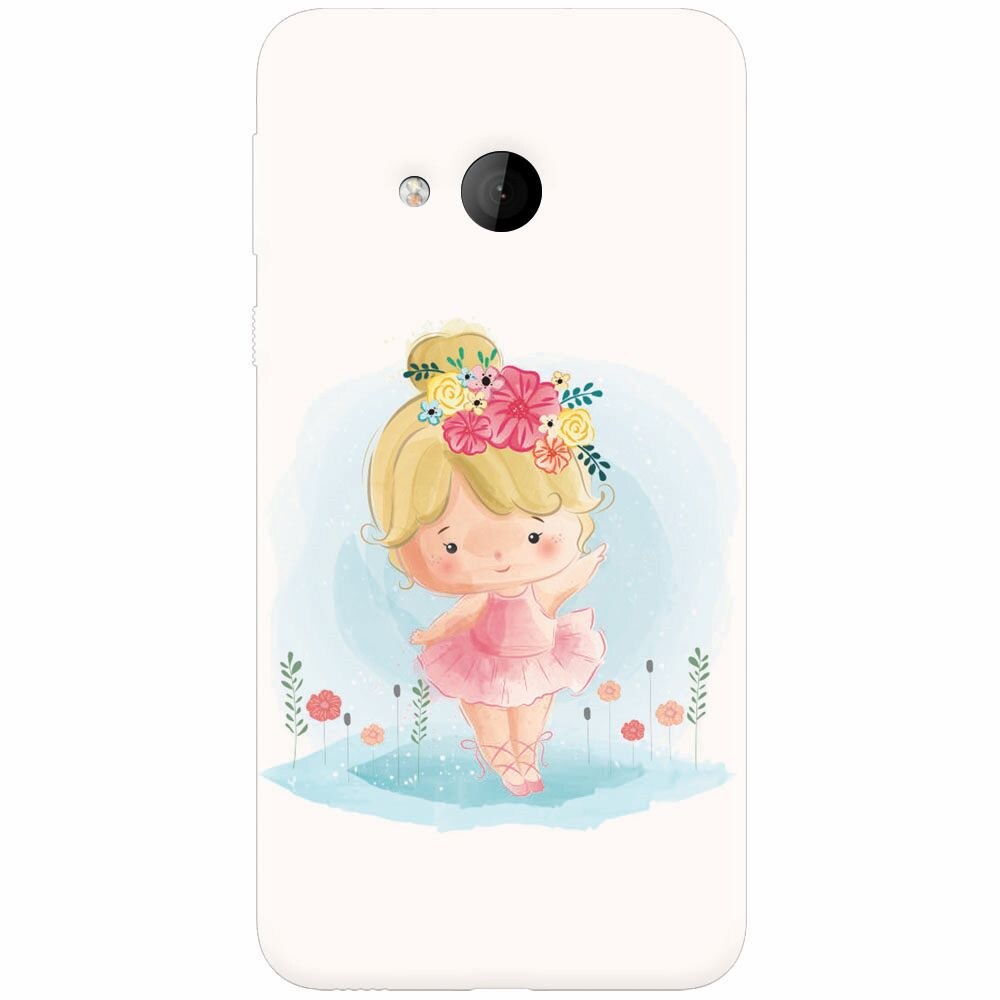 Husa silicon pentru Htc U play, Balerina