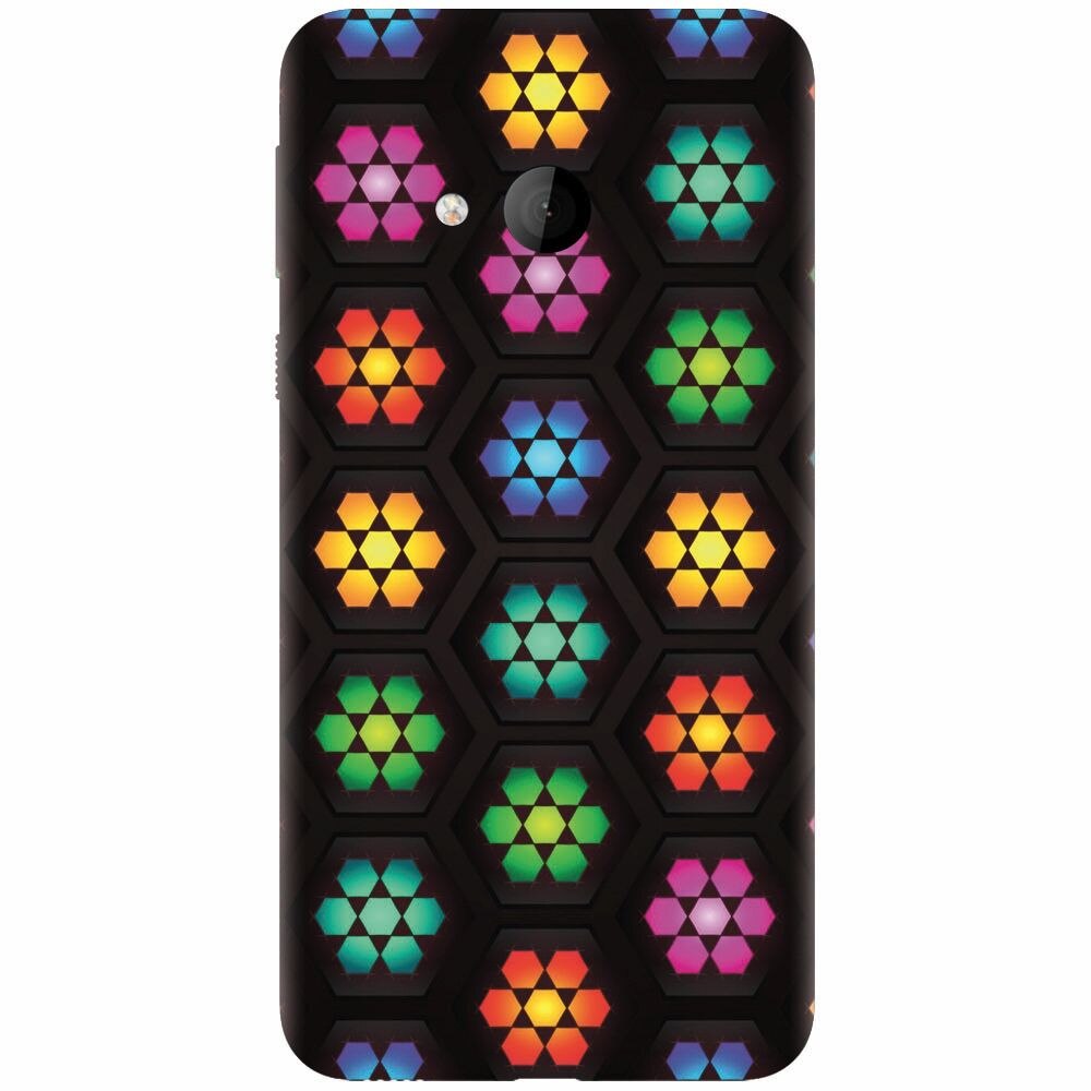 Husa silicon pentru Htc U play, Kaleidoscope Mosaic Patterns
