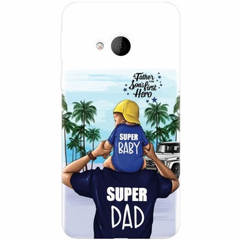 Husa silicon pentru Htc U play, Super Dad Husa silicon pentru Htc U play, Super Dad