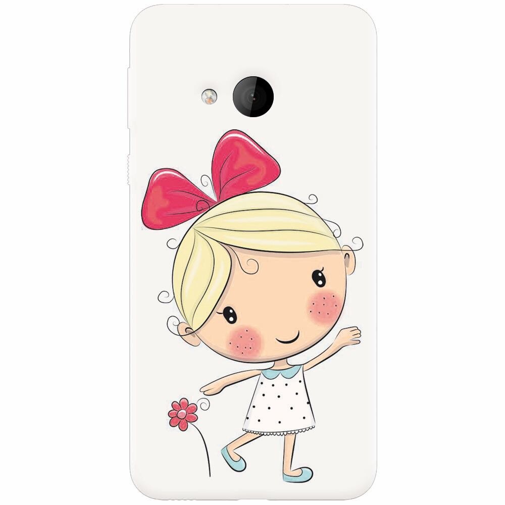 Husa silicon pentru Htc U play, Fetita