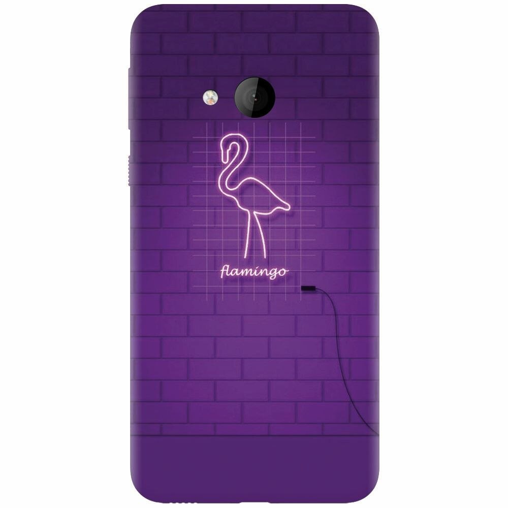 Husa silicon pentru Htc U play, Light Flamingo