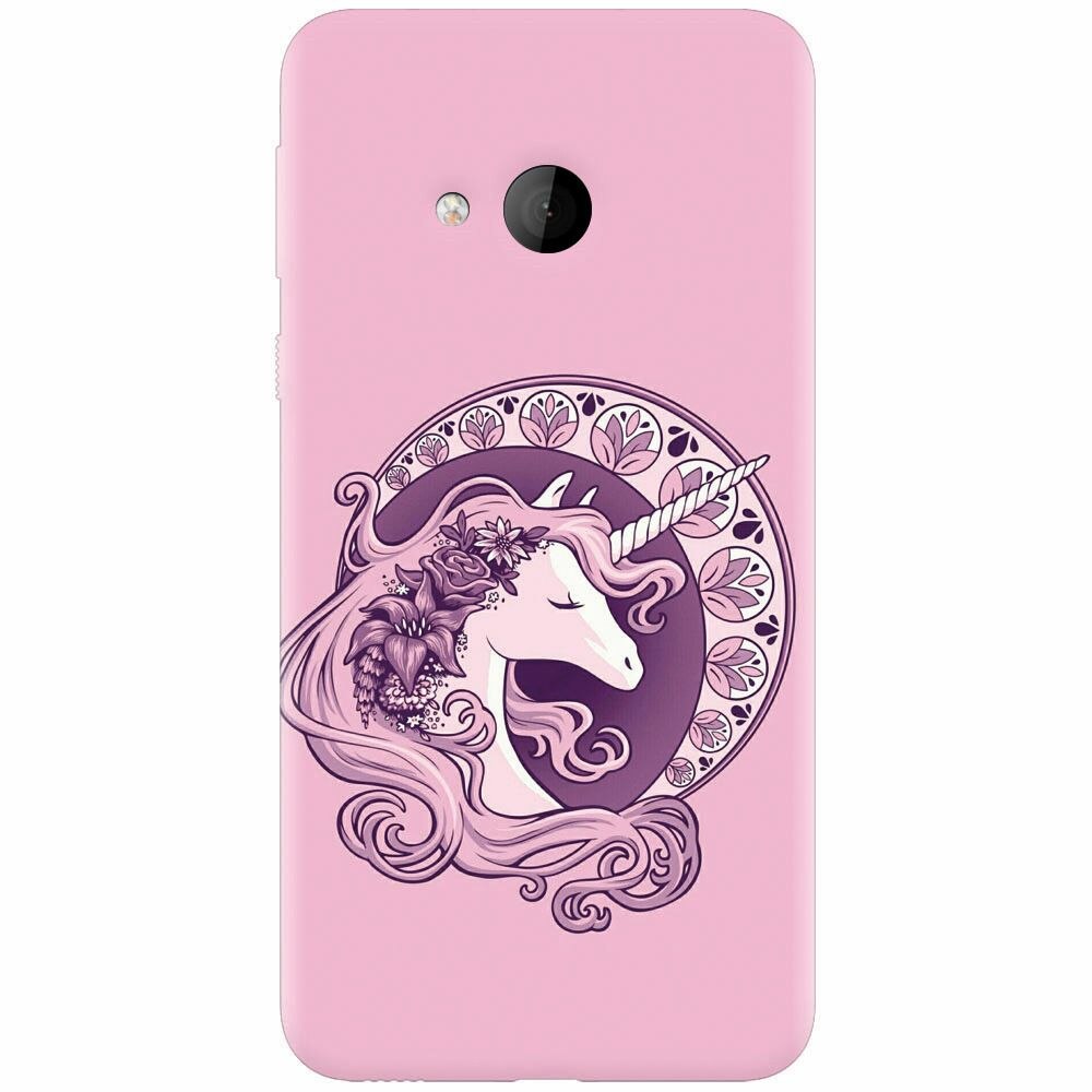 Husa silicon pentru Htc U play, Purple Unicorn