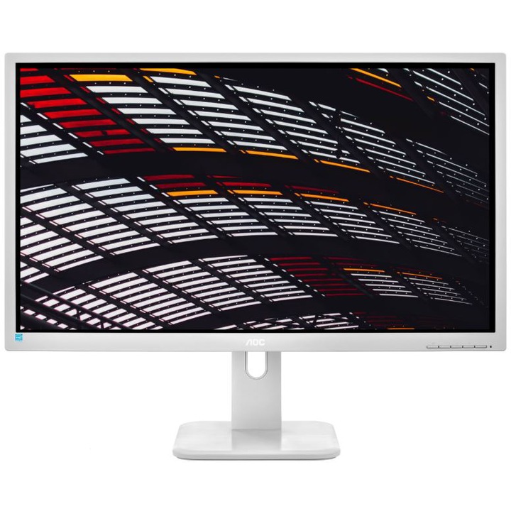 Monitor LED IPS AOC 27", FHD, HDMI, DVI, DP, Frameless, Pivot, 27P1/GR