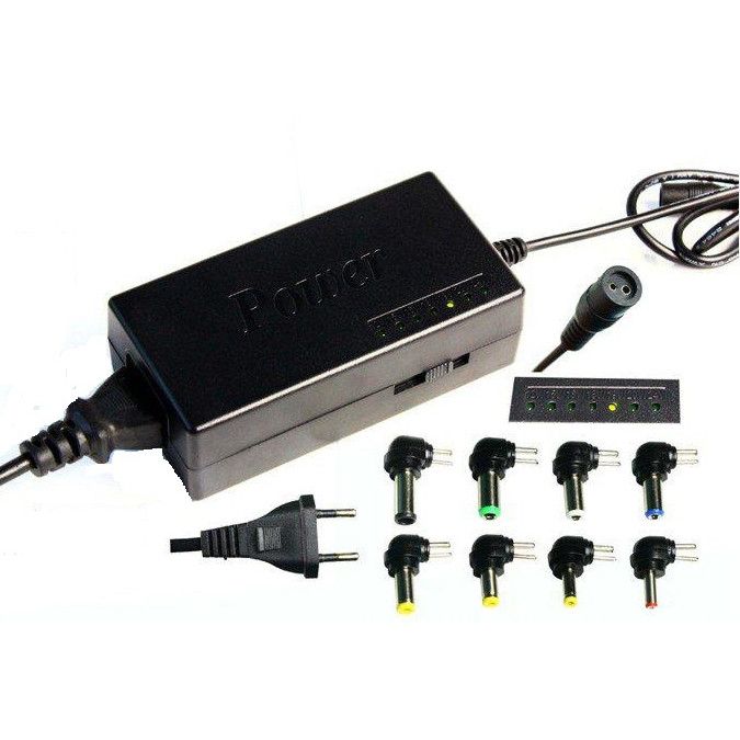 Set Incarcator pentru laptop universal, 120W, Negru si Statie Meteo Centenar