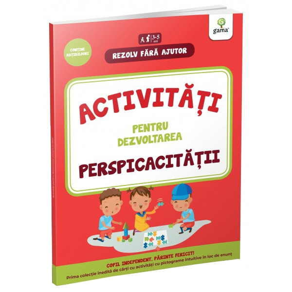Activit. pentru dezvoltarea perspicacitatii 4-5 ani/Rezolv fara ajutor!