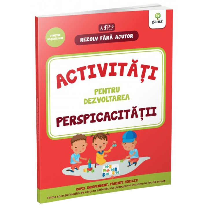 Activit. pentru dezvoltarea perspicacitatii 4-5 ani/Rezolv fara ajutor!