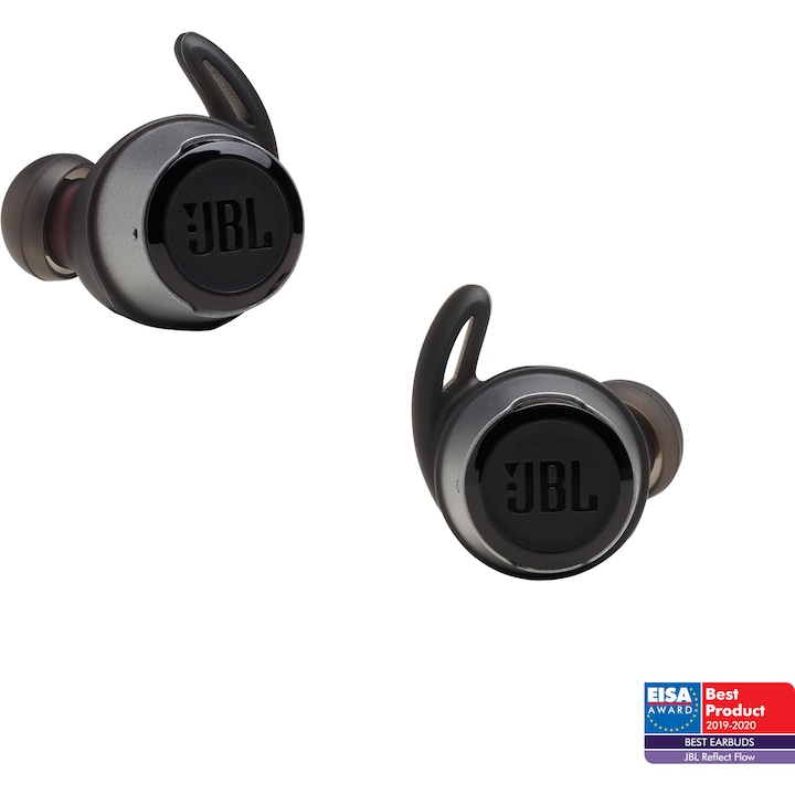 JBL REFLECT FLOWBLK Sport fülhallgató, Bluetooth, Fekete