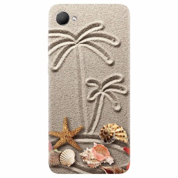 Husa silicon pentru Htc Desire 12, Beach Sand Husa silicon pentru Htc Desire 12, Beach Sand