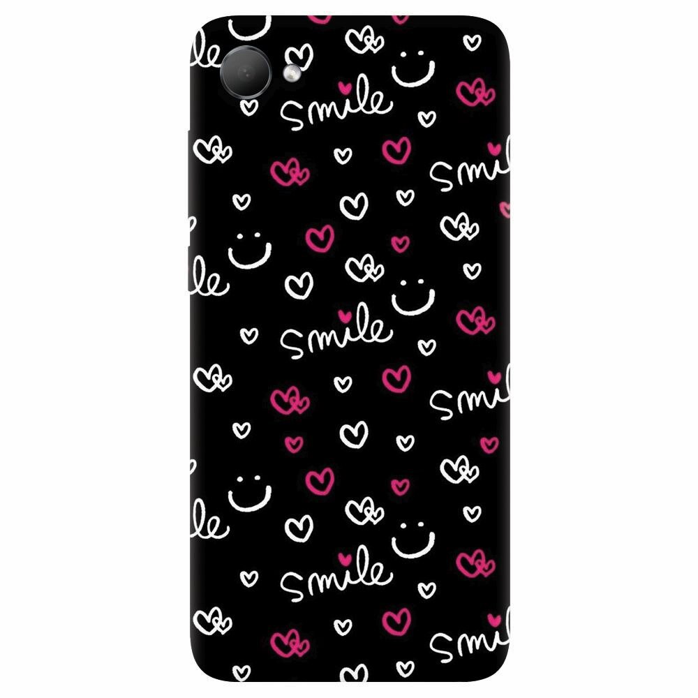 Husa silicon pentru Htc Desire 12, Smile 101