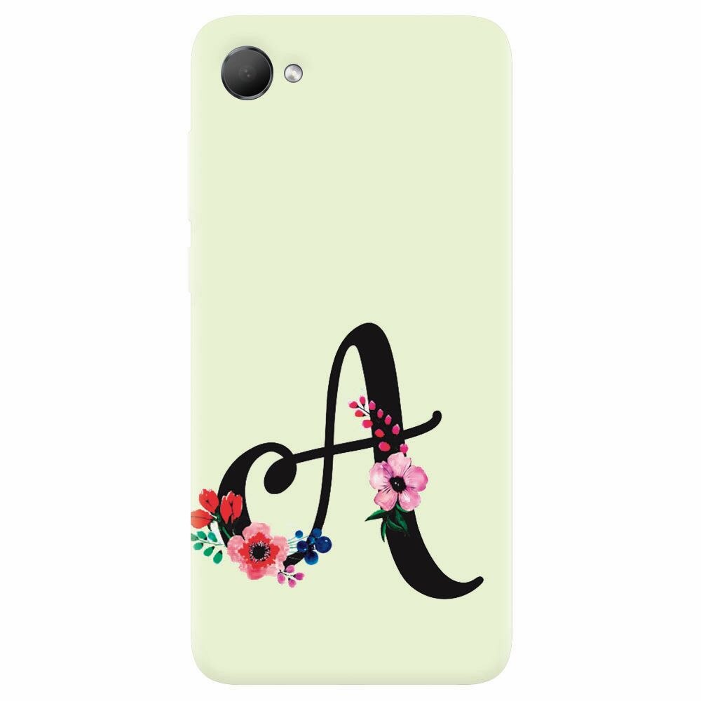 Husa silicon pentru Htc Desire 12, Litera A