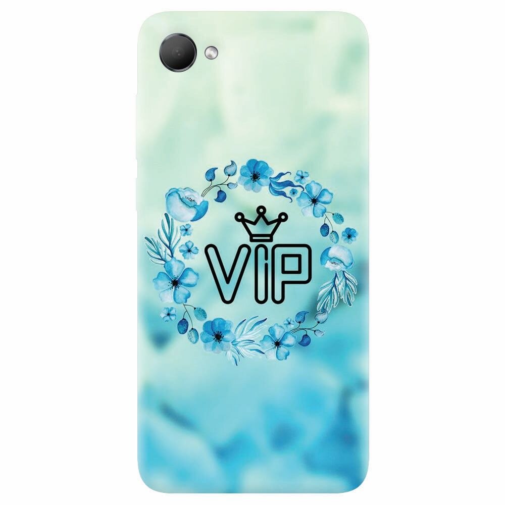 Husa silicon pentru Htc Desire 12, VIP Qeen