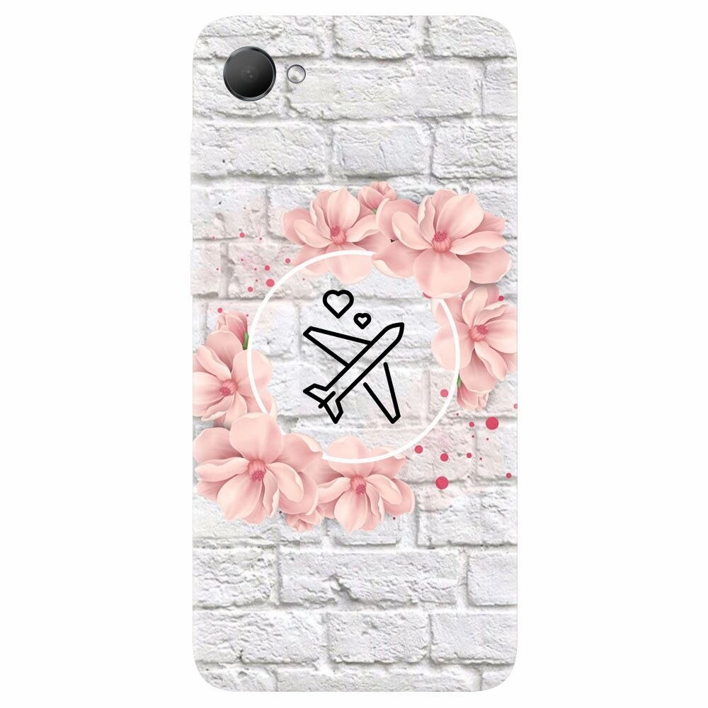 Husa silicon pentru Htc Desire 12, Travel Dream