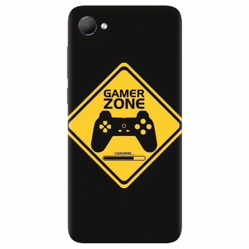 Husa silicon pentru Htc Desire 12, Gamer Zone