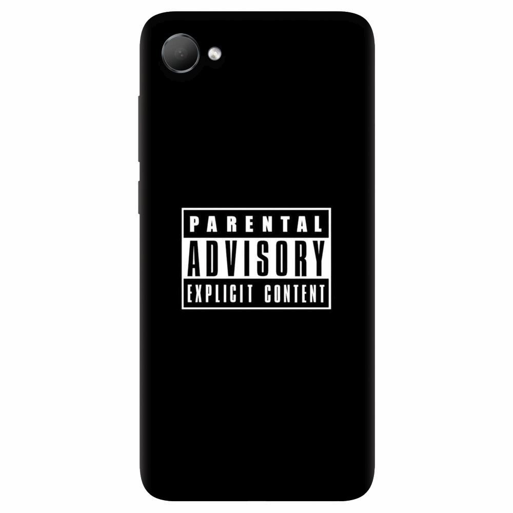 Husa silicon pentru Htc Desire 12, Parental Advisory