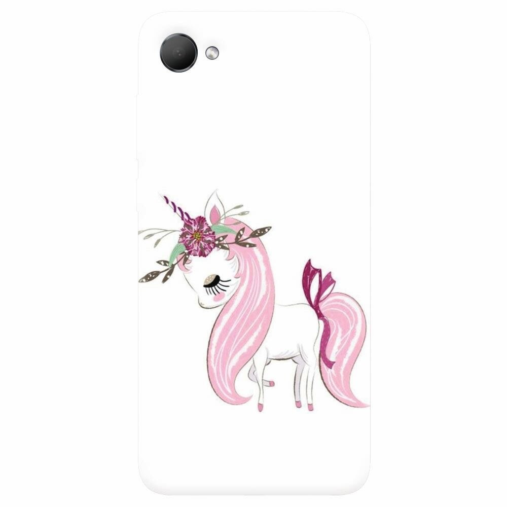 Husa silicon pentru Htc Desire 12, Unicorn