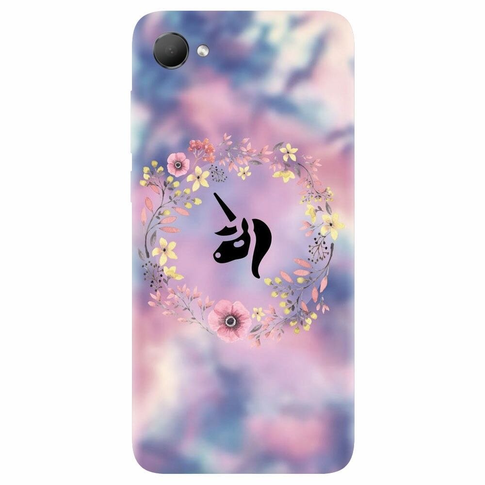 Husa silicon pentru Htc Desire 12, Unicorn Icon