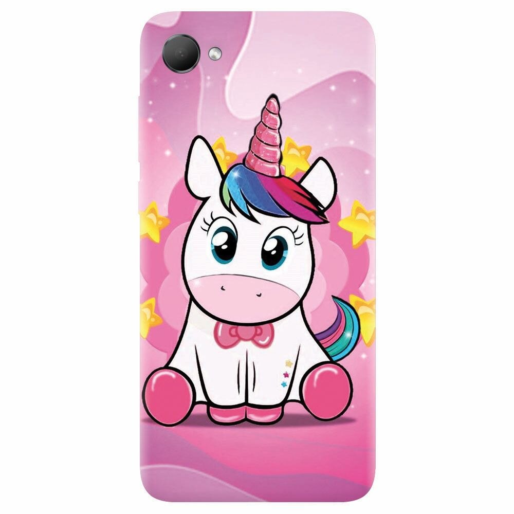 Husa silicon pentru Htc Desire 12, Dream Like A Unicorn