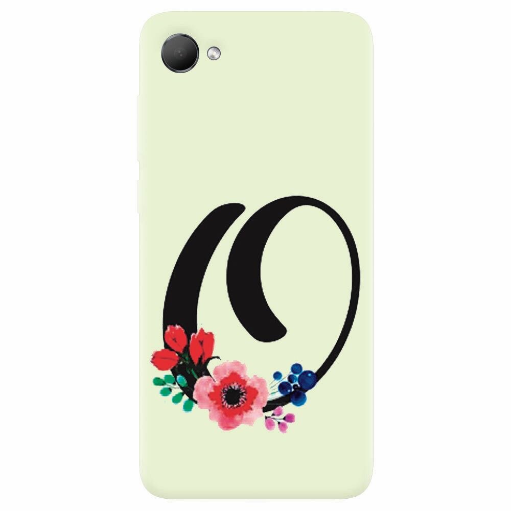 Husa silicon pentru Htc Desire 12, Litera O