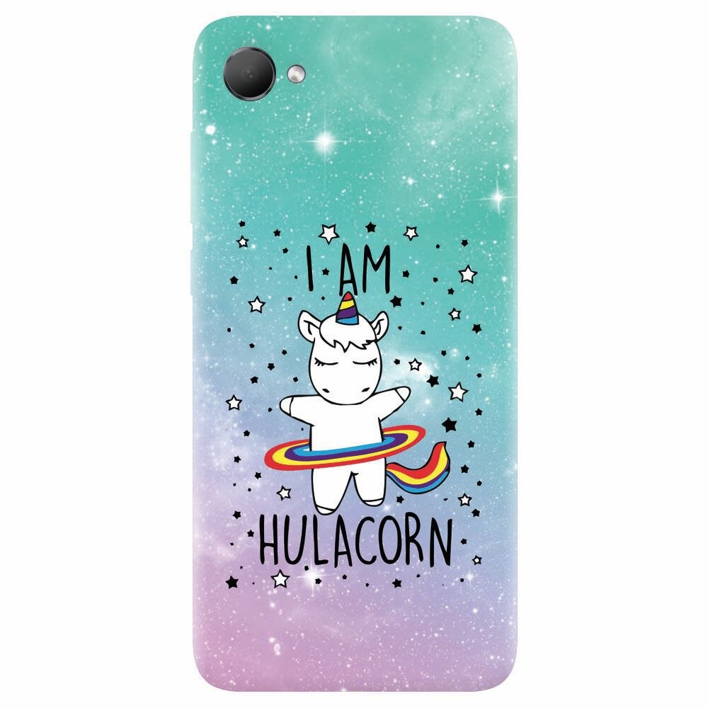 Husa silicon pentru Htc Desire 12, I Am Hulacorn