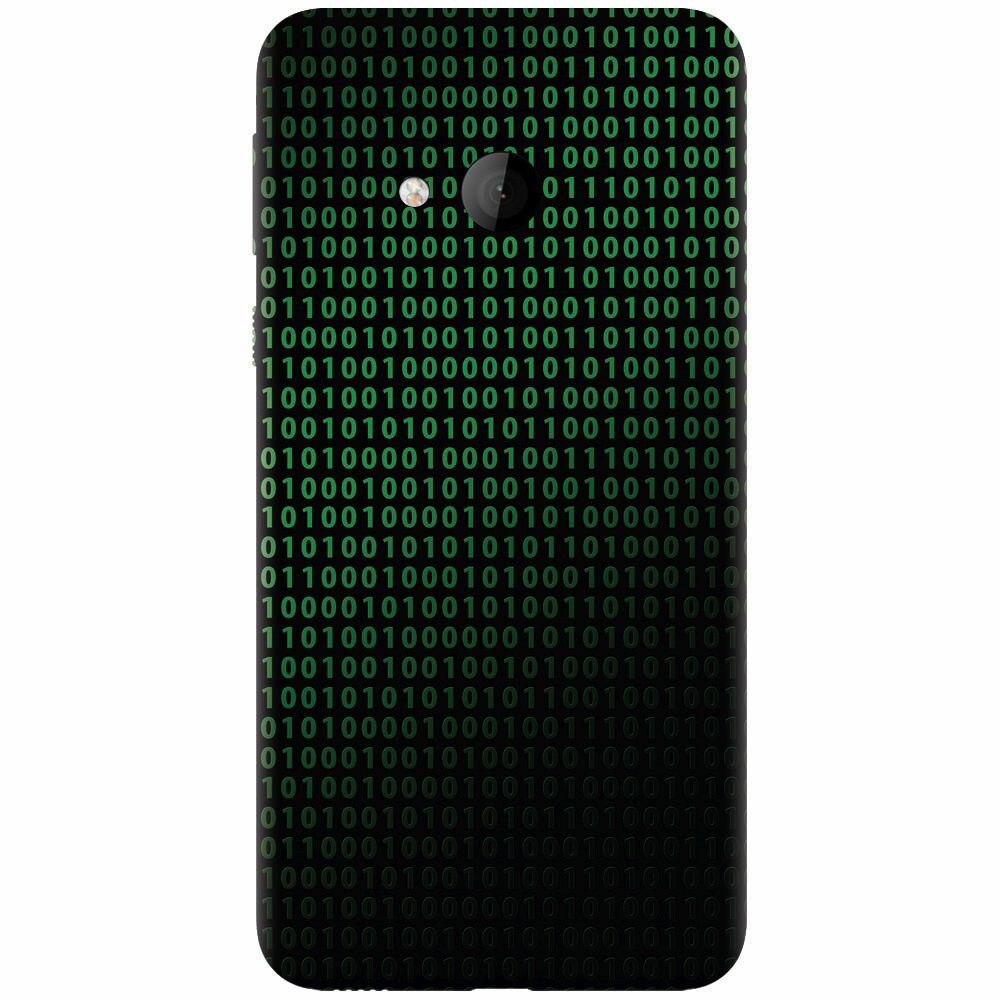 Husa silicon pentru Htc U play, Binary Code