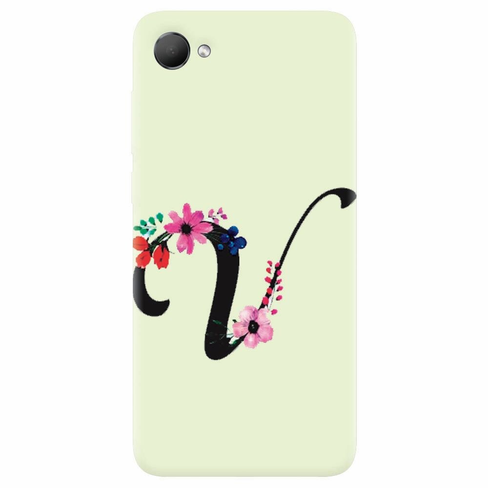 Husa silicon pentru Htc Desire 12, Litera V