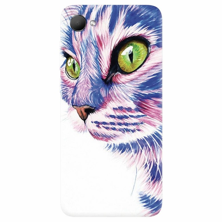 Π‘ΠΈΠ»ΠΈΠΊΠΎΠ½ΠΎΠ² ΠΊΠ΅ΠΉΡ Π·Π° Htc Desire 12, Colorfull Cat