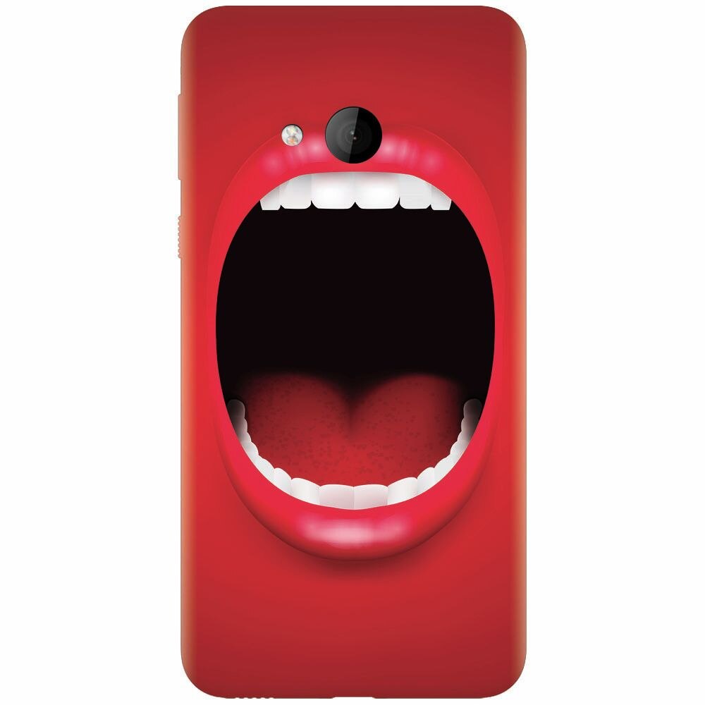 Husa silicon pentru Htc U play, Big Mouth