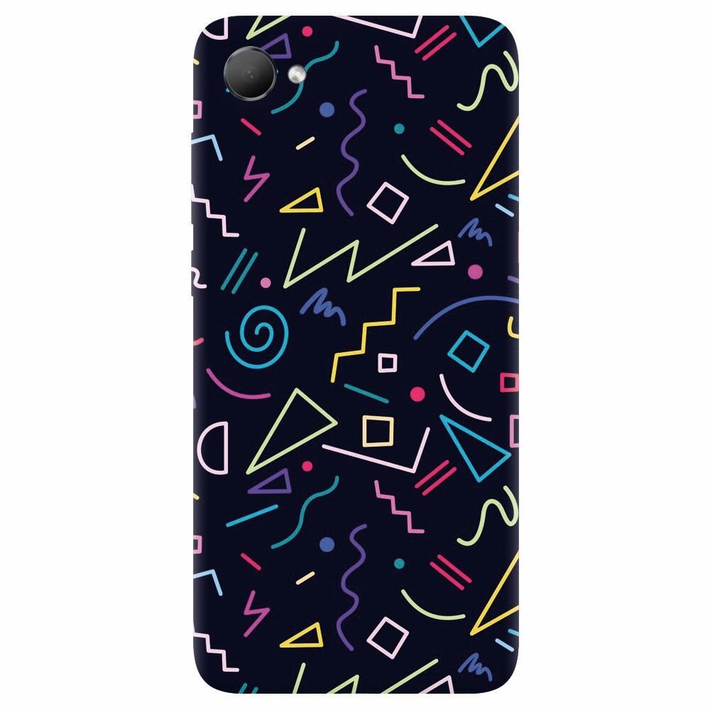 Husa silicon pentru Htc Desire 12, Signs