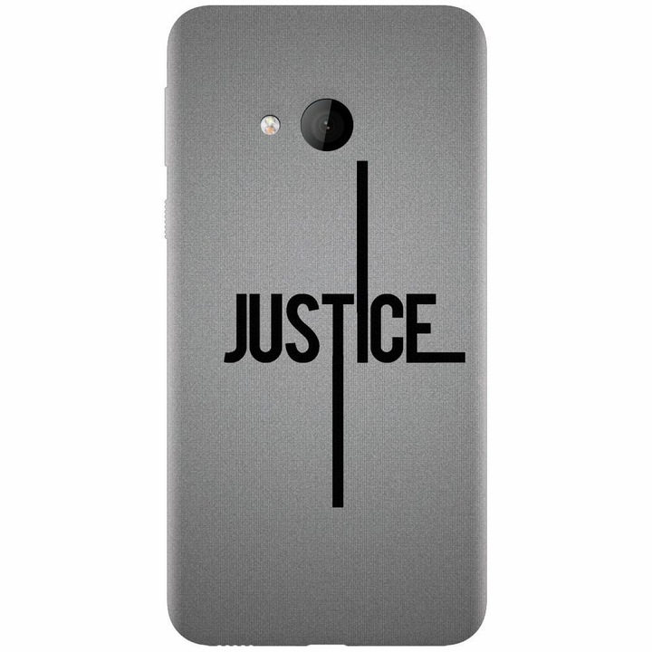 Husa silicon pentru Htc U play, Amir Justice Minimalistic Nubheebuccus Text